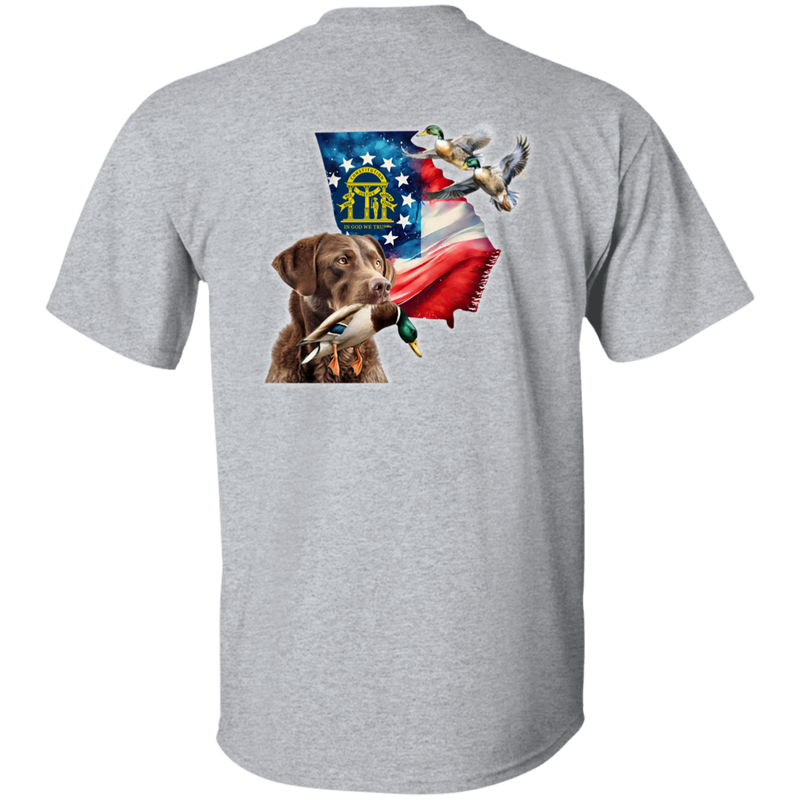 Georgia State Chesapeake Bay Retriever Short Sleeve
