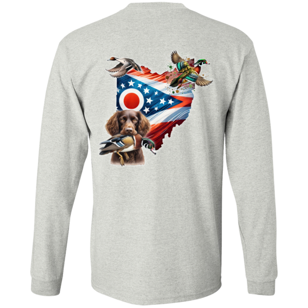 Ohio State with Boykin Spaniel Long Sleeve