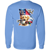 GEORGIA YELLOW LABRADOR RETRIEVER LONG SLEEVE T-SHIRT