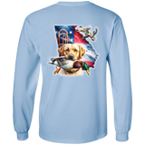 GEORGIA YELLOW LABRADOR RETRIEVER LONG SLEEVE T-SHIRT