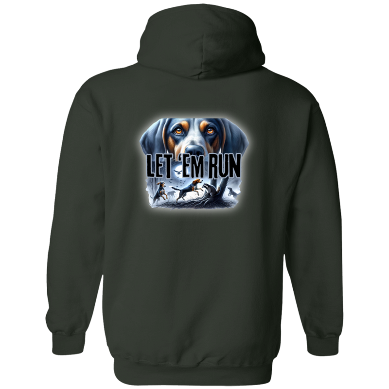 Let 'Em Run Racoon Hunter Hoodie