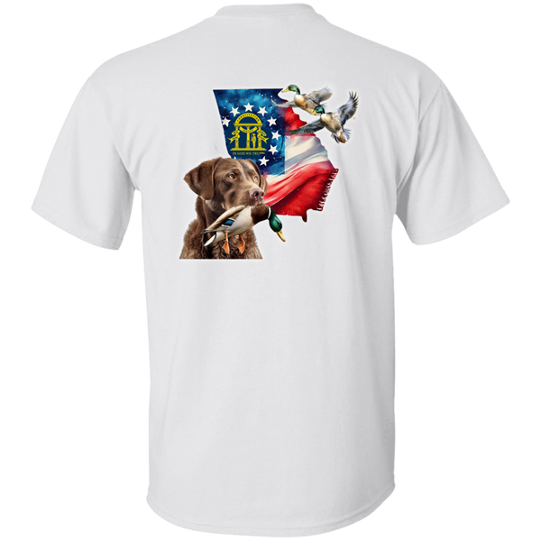 Georgia State Chesapeake Bay Retriever Short Sleeve