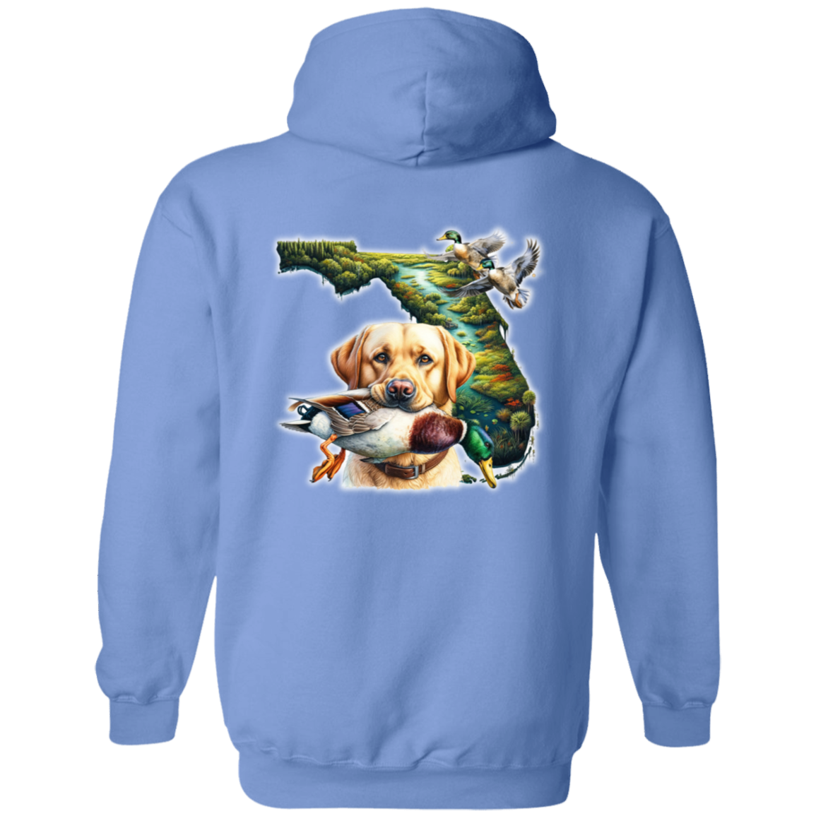 Florida Yellow Labrador Hoodie