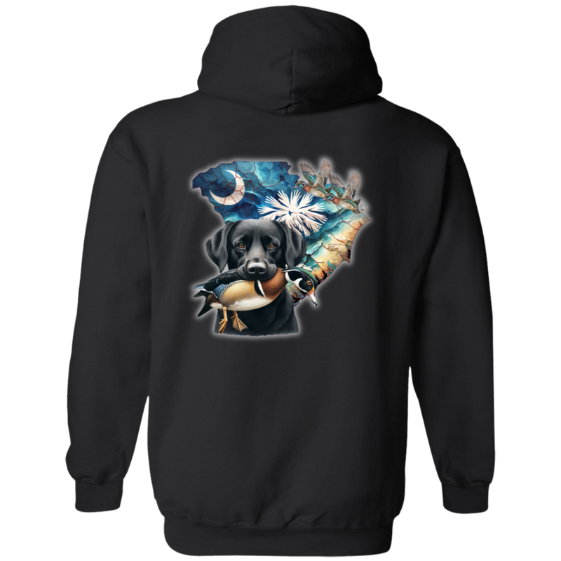 South Carolina Black Labrador Hoodie