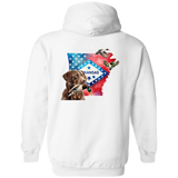 Arkansas State Chesapeake Bay Retriever Hoodie