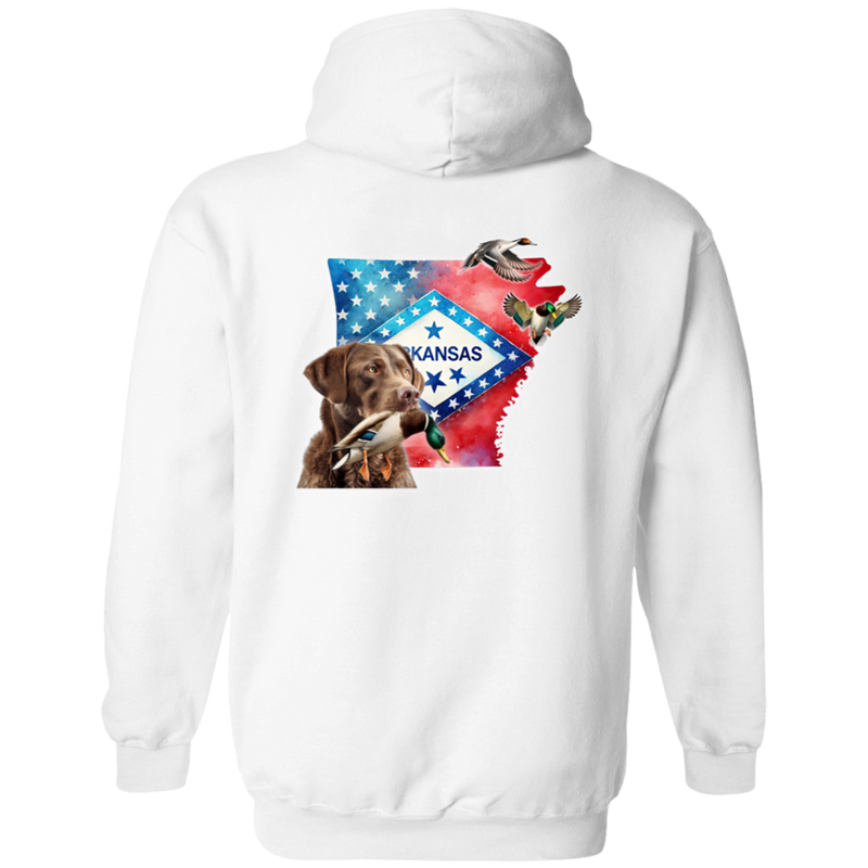 Arkansas State Chesapeake Bay Retriever Hoodie