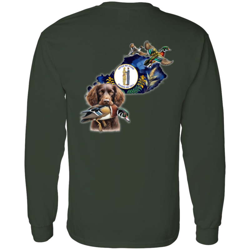 Kentucky State with Boykin Spaniel Long Sleeve