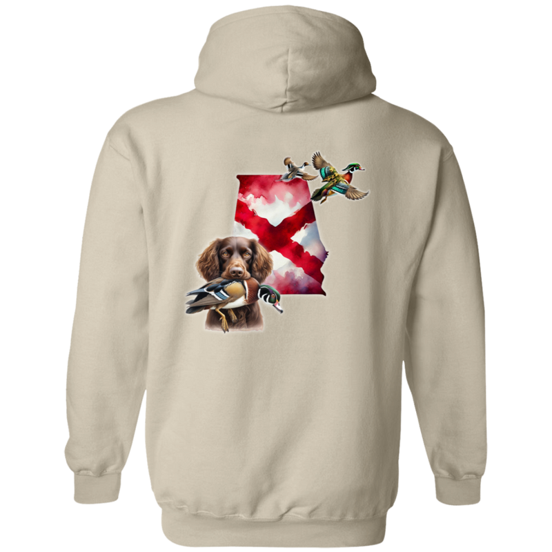 Alabama State with Boykin Spaniel Hoodie