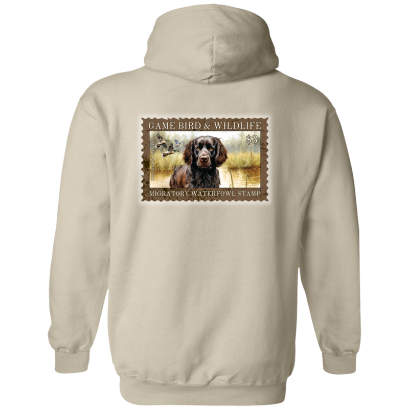 Boykin Spaniel Migratory Waterfowl Stamp Hoodie