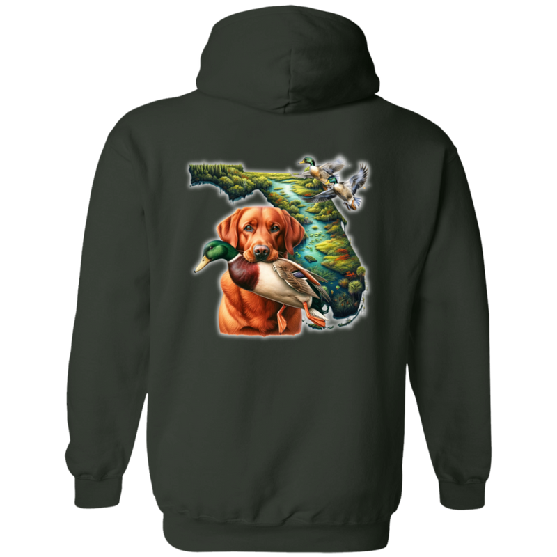 Florida Fox Red Labrador Hoodie