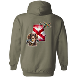 Alabama State with Boykin Spaniel Hoodie