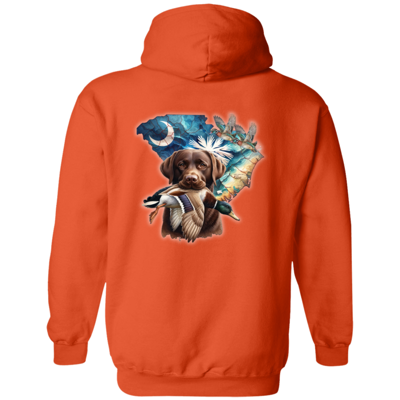 South Carolina Chocolate Labrador Retriever Hoodie