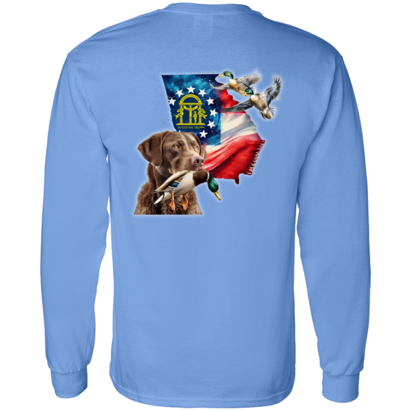 Georgia State Chesapeake Bay Retriever Long Sleeve