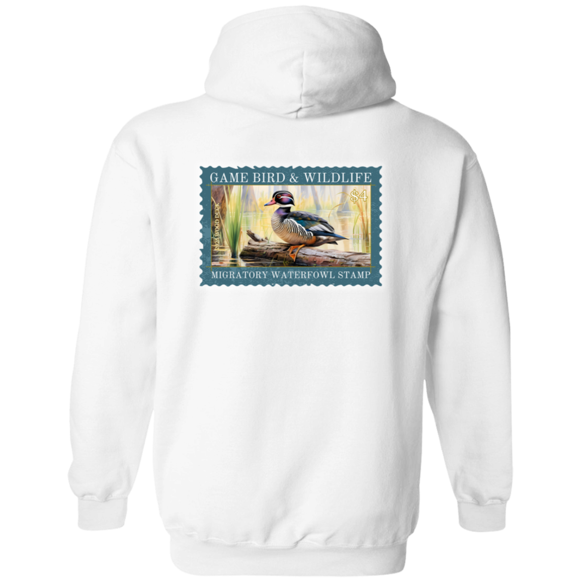 Wood Duck Migratory Waterfowl Stamp Hoodie