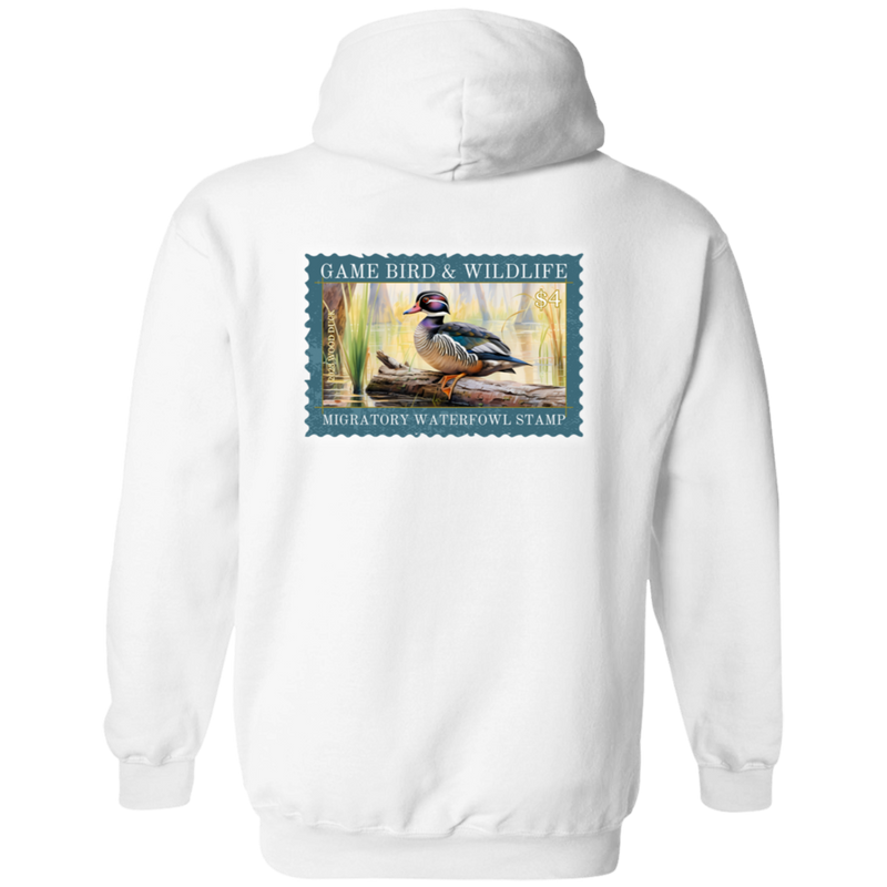 Wood Duck Migratory Waterfowl Stamp Hoodie