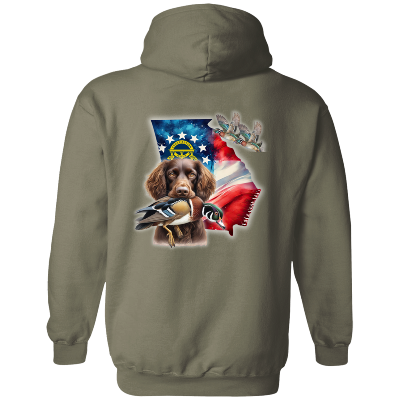 Georgia State and Boykin Spaniel Hoodie