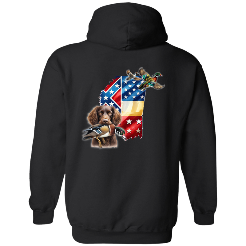 Mississippi State with Boykin Spaniel Hoodie