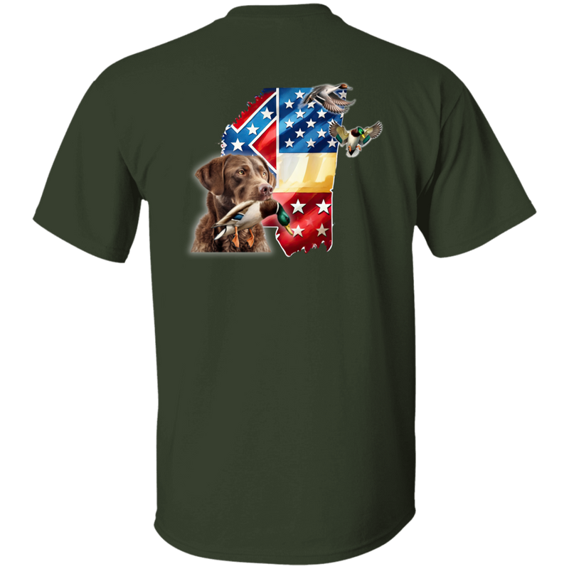 Mississippi State Chesapeake Bay Retriever Short Sleeve