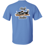 Family Tradition Dogs Chasing Deer Short Sleeve