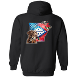 Arkansas State Chesapeake Bay Retriever Hoodie