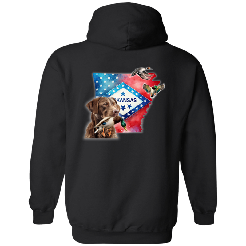 Arkansas State Chesapeake Bay Retriever Hoodie