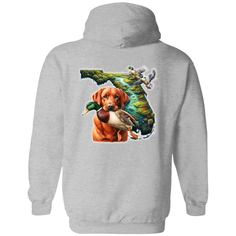 Florida Fox Red Labrador Hoodie