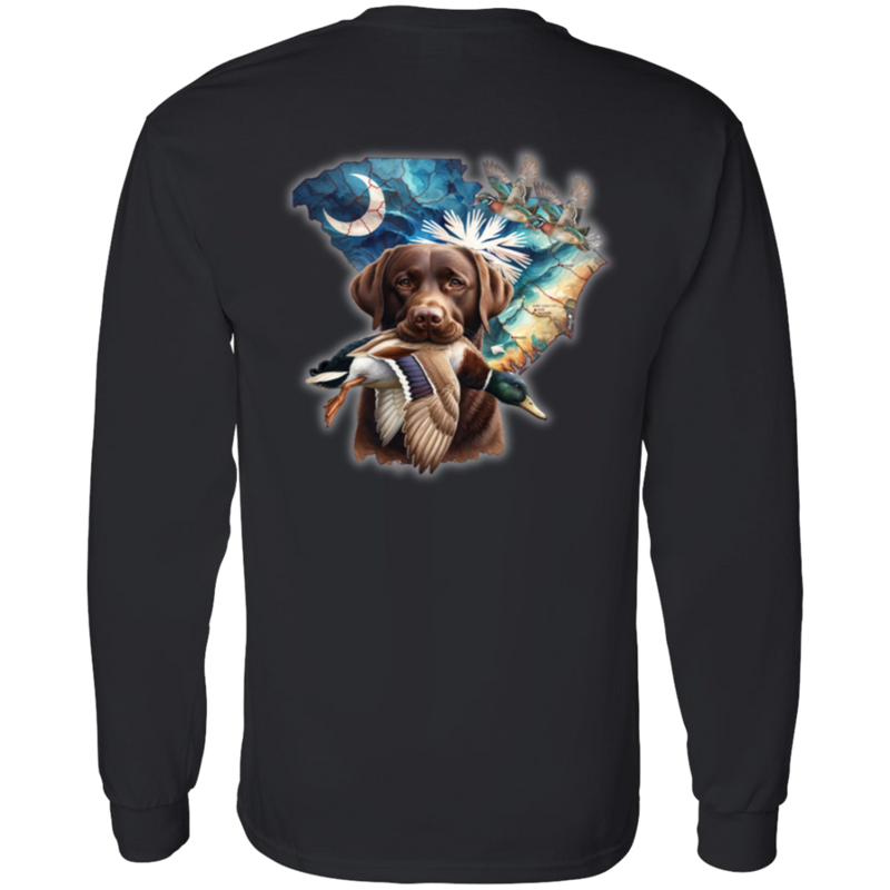 South Carolina Chocolate Labrador Retriever Long Sleeve