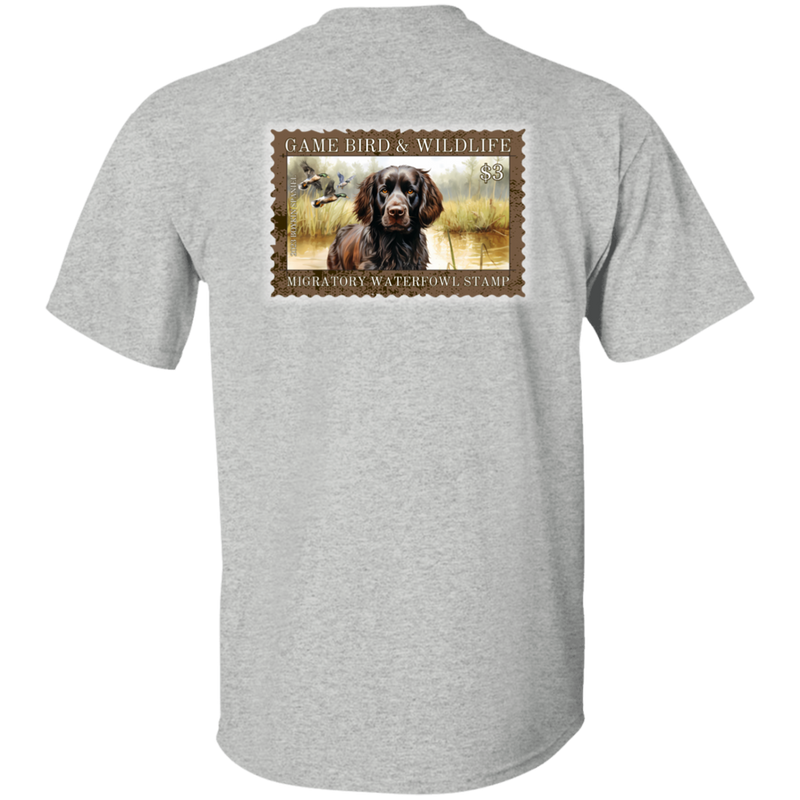 Boykin Spaniel Migratory Waterfowl Stamp Short Sleeve