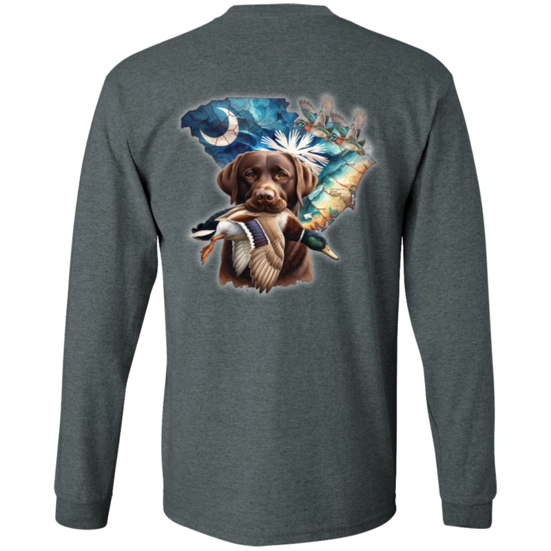 South Carolina Chocolate Labrador Retriever Long Sleeve