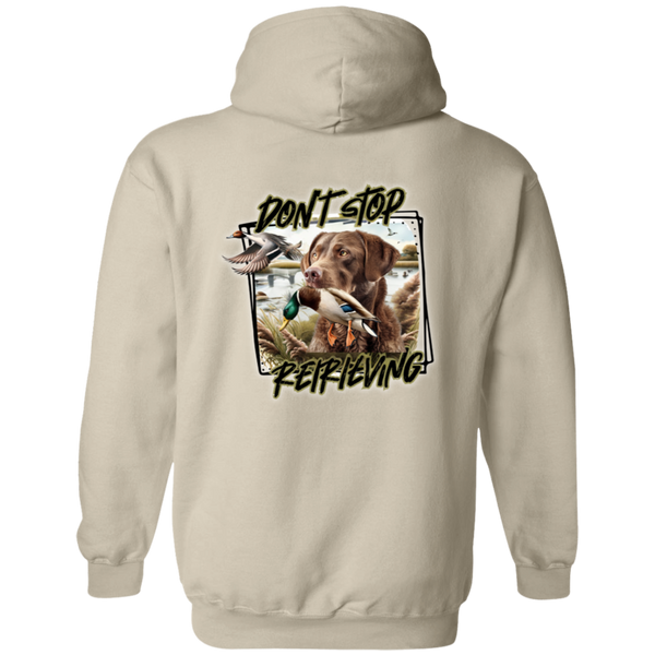 Chesapeake Bay Retriever Don't Stop Retrieving Hoodie