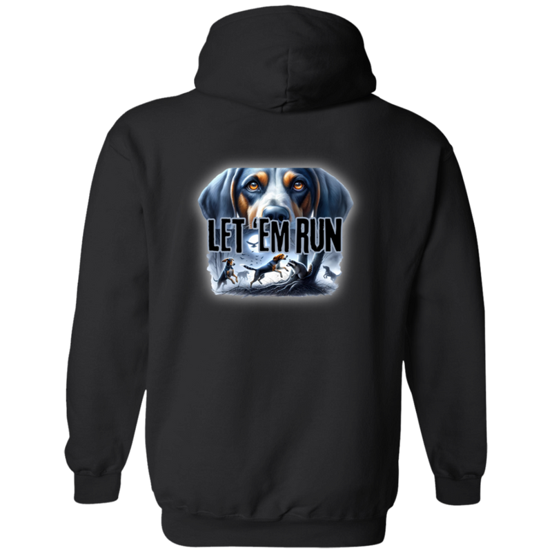 Let 'Em Run Racoon Hunter Hoodie