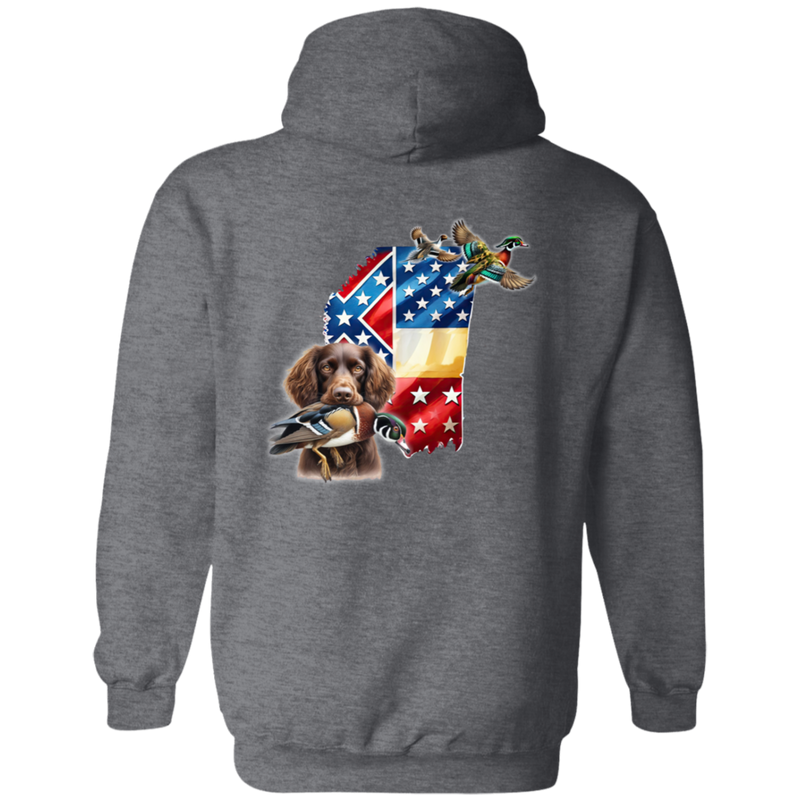 Mississippi State with Boykin Spaniel Hoodie