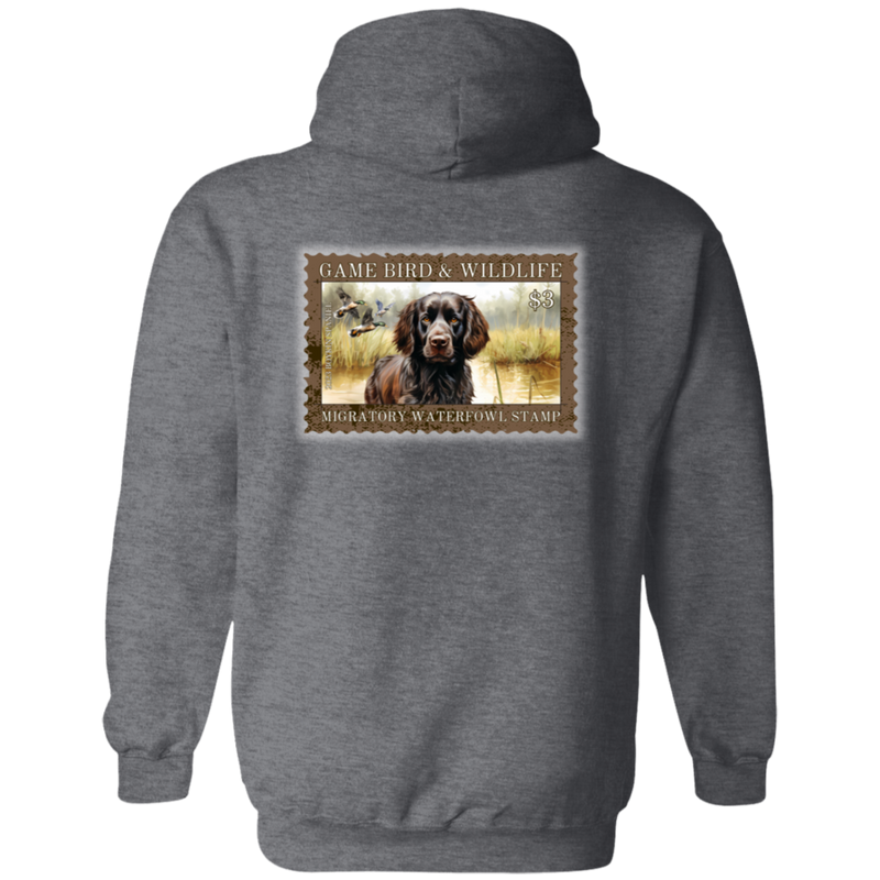 Boykin Spaniel Migratory Waterfowl Stamp Hoodie