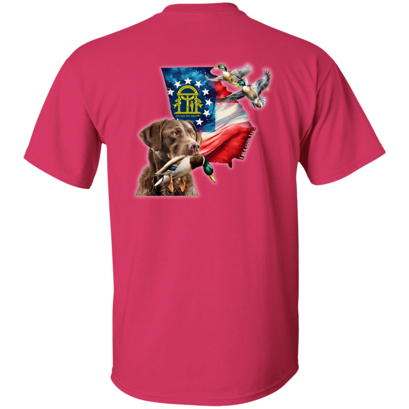 Georgia State Chesapeake Bay Retriever Short Sleeve