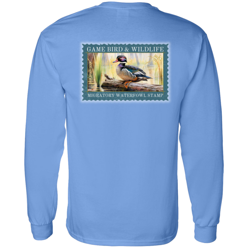 Wood Duck Migratory Waterfowl Stamp Long Sleeve