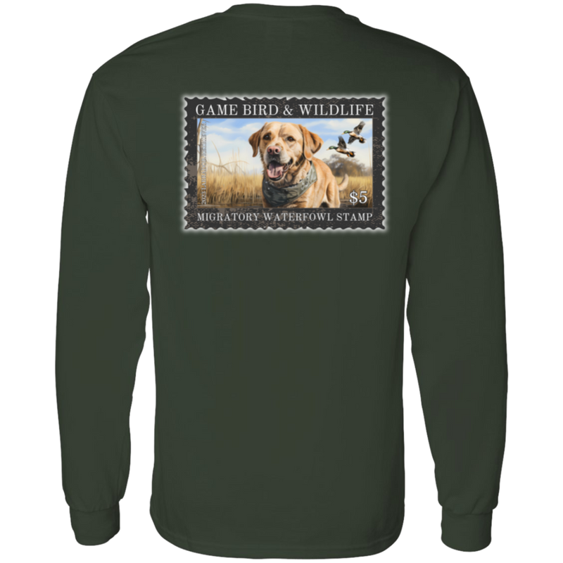 Labrador Retriever Mallard Duck Migratory Waterfowl Stamp Long  Sleeve