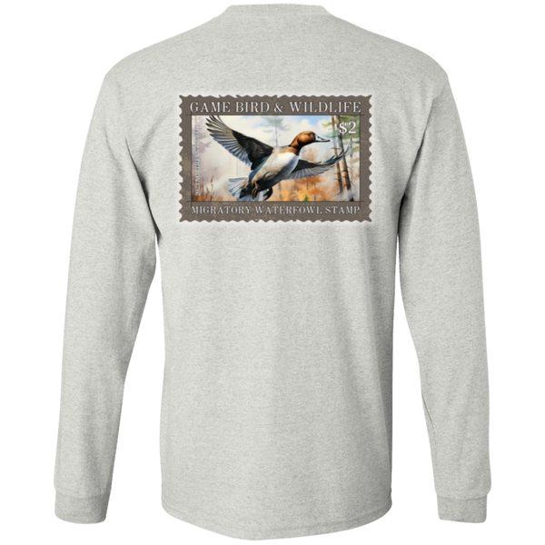 Northern Pintail Duck Migratory Waterfowl Stamp Long Sleeve