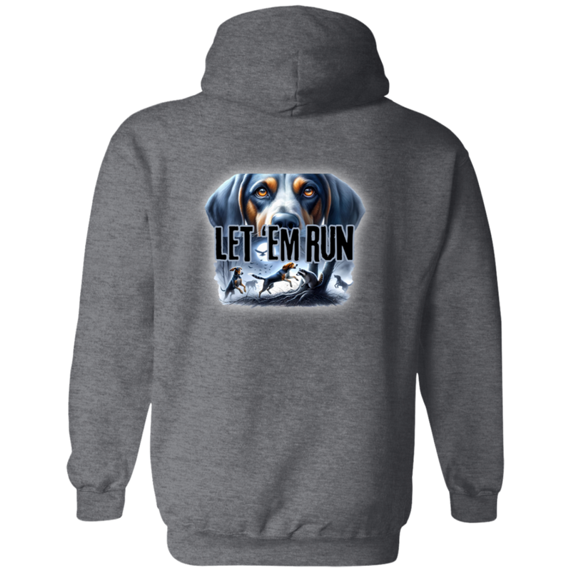 Let 'Em Run Racoon Hunter Hoodie