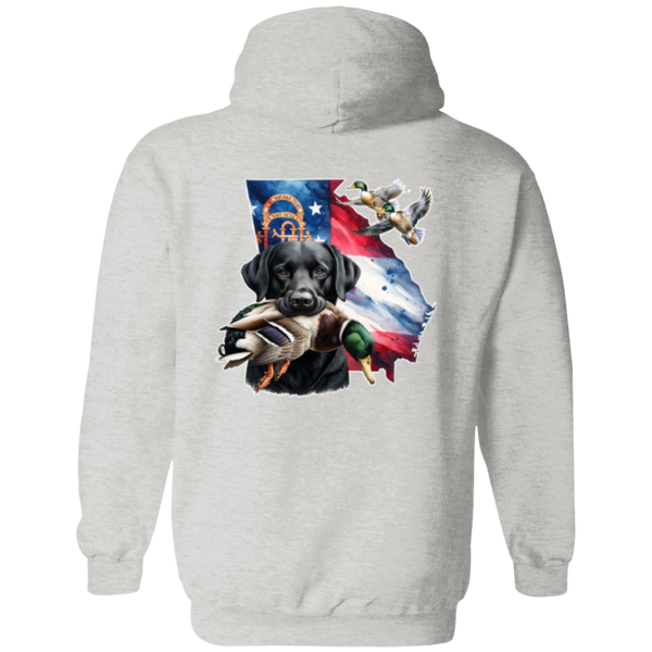 Georgia Black Labrador Hoodie