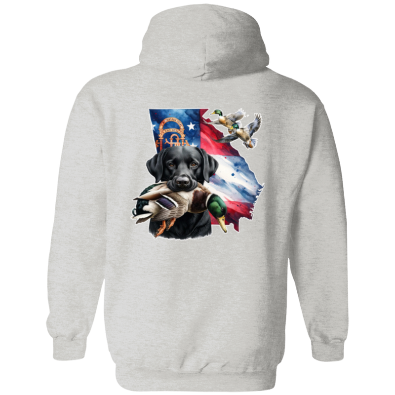 Georgia Black Labrador Hoodie