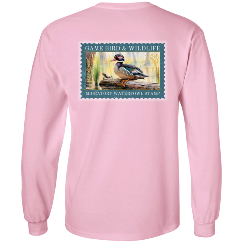 Wood Duck Migratory Waterfowl Stamp Long Sleeve