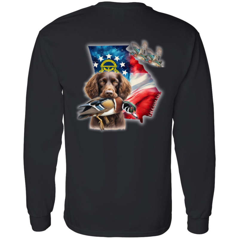 Georgia State and Boykin Spaniel Long Sleeve