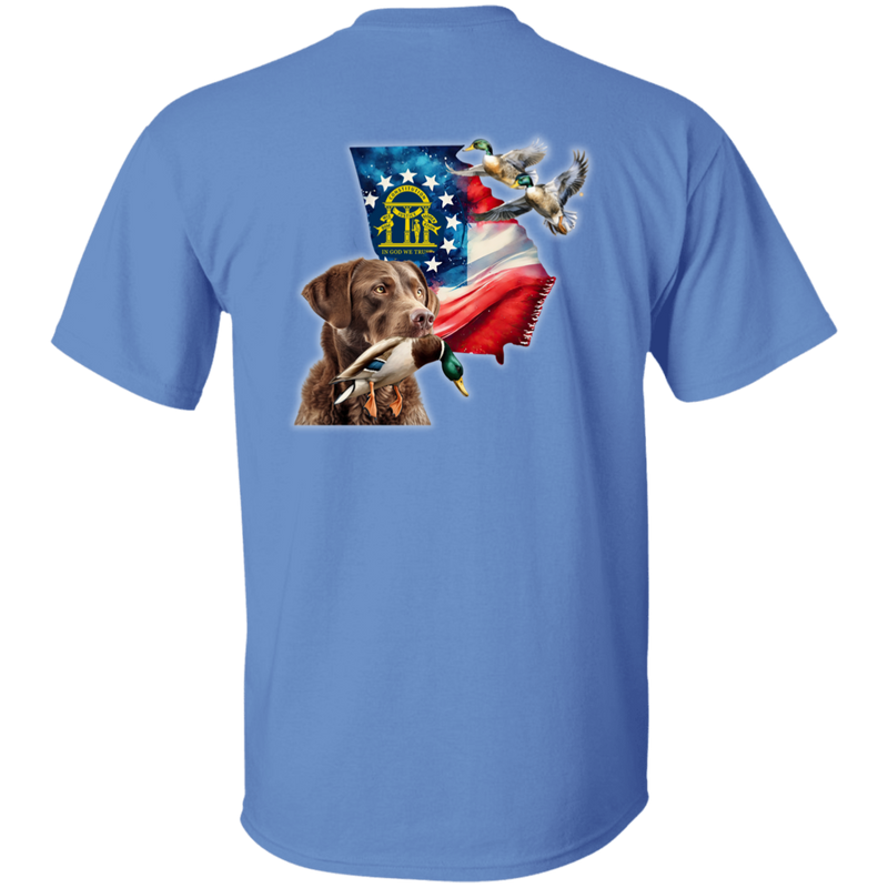Georgia State Chesapeake Bay Retriever Short Sleeve