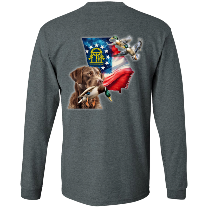 Georgia State Chesapeake Bay Retriever Long Sleeve