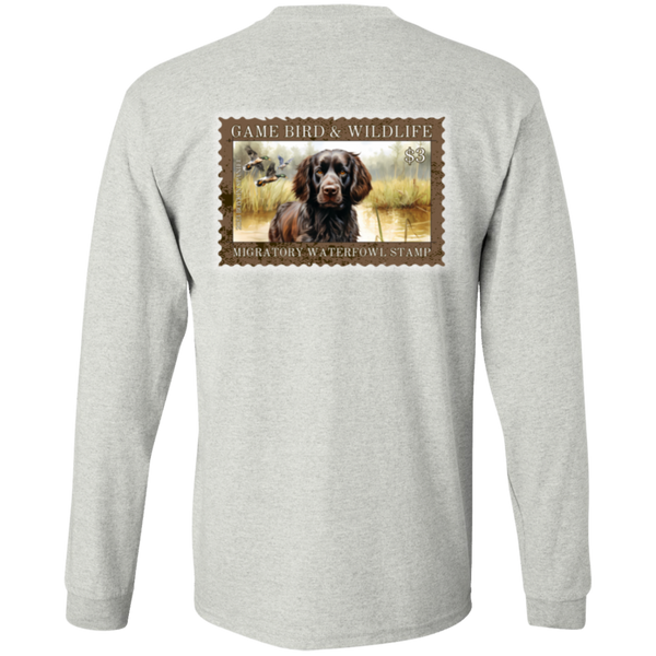 Boykin Spaniel Migratory Waterfowl Stamp Long Sleeve