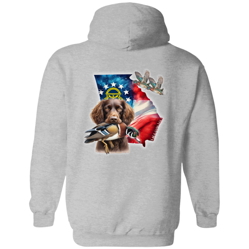 Georgia State and Boykin Spaniel Hoodie