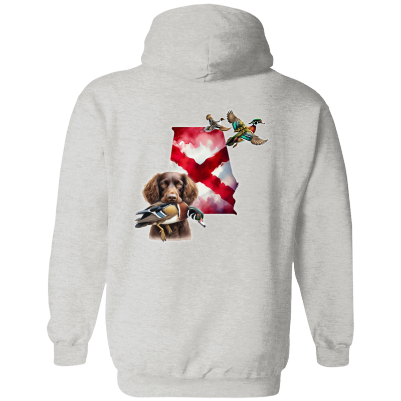 Alabama State with Boykin Spaniel Hoodie