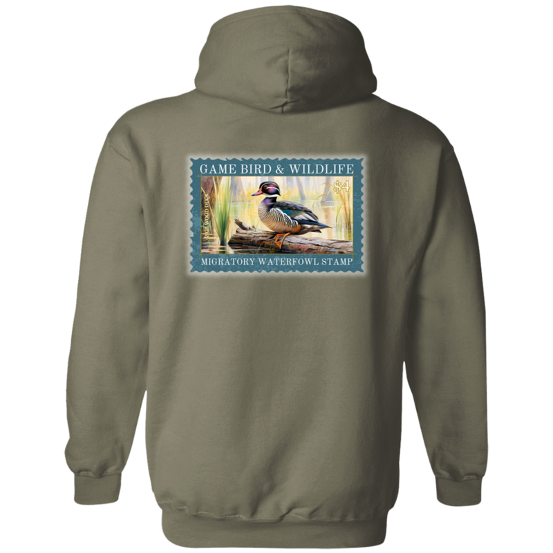 Wood Duck Migratory Waterfowl Stamp Hoodie