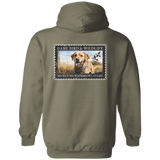 Labrador Retriever Mallard Duck Migratory Waterfowl Stamp Hoodie