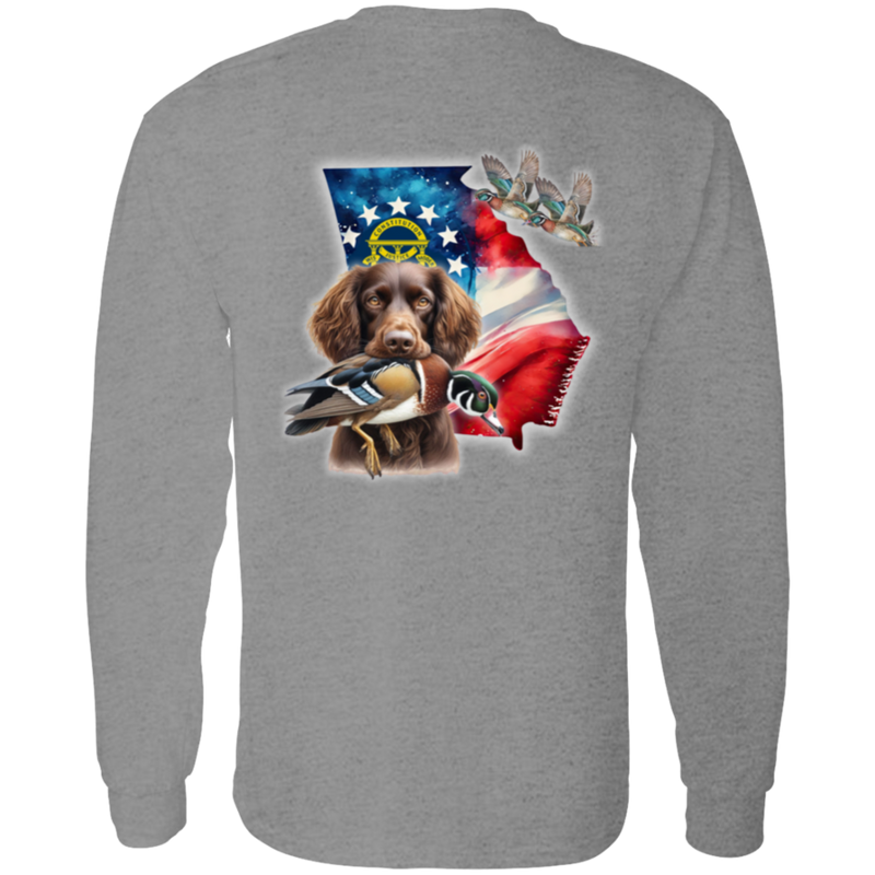 Georgia State and Boykin Spaniel Long Sleeve